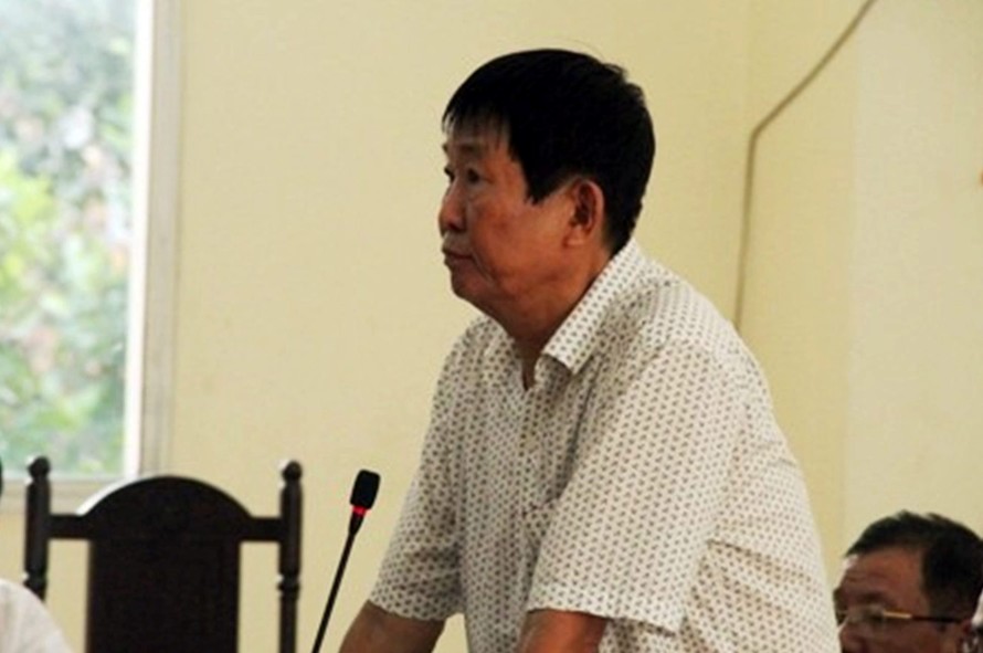 Cựu Giám đốc Sở Địa chính tỉnh Bình Dương, ông Minh Huệ đang kháng án kêu oan.