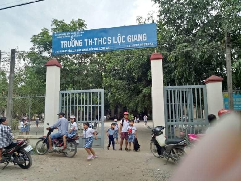 Trường học nơi cô giáo T. bị phụ huynh đánh nhập viện. Ảnh: H.H