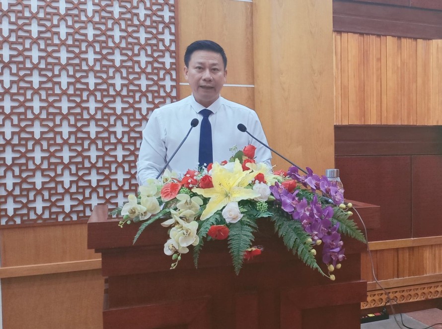 Ông Nguyễn Thanh Ngọc, Phó Bí thư Tỉnh ủy, Chủ tịch UBND tỉnh Tây Ninh. Ảnh: Tân Châu