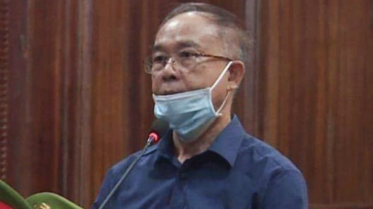 Cựu Phó Chủ tịch Thường trực UBND TPHCM - bị cáo Nguyễn Thành Tài tại phiên tòa.