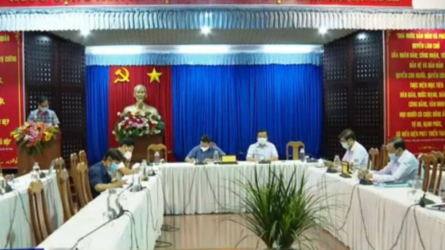 Tây Ninh họp đột xuất trực tuyến trưa nay 24/6.