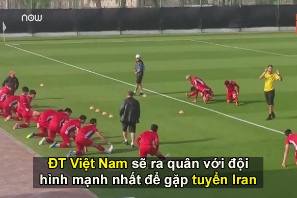 ĐT Việt Nam sẽ ra quân với đội hình mạnh nhất để gặp tuyển Iran