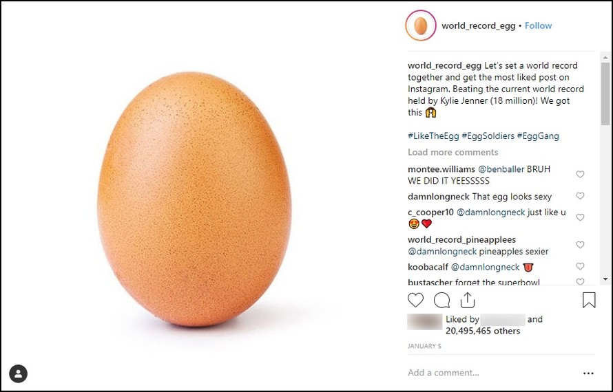 Bức ảnh quả trứng này có gì lạ mà hút hơn 38 triệu lượt thích?