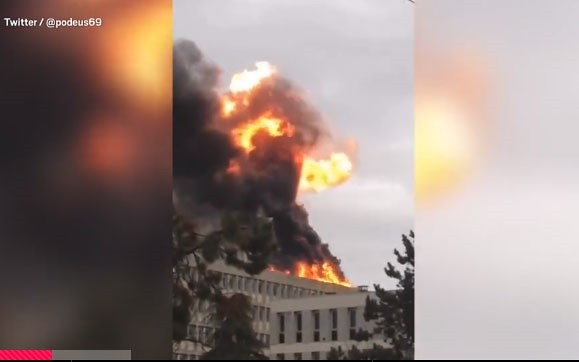 Cháy nổ ở tòa nhà trường Đại học Tổng hợp Lyon, Pháp