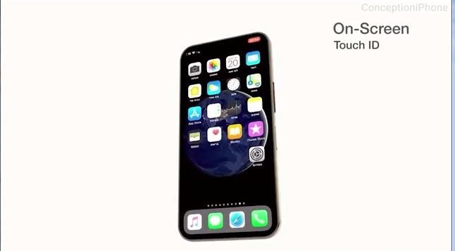 Concept iPhone 11 với 3 camera, vân tay dưới màn hình