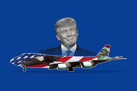Bí mật chiếc tủ lạnh giá 24 triệu USD trên máy bay chở ông Trump
