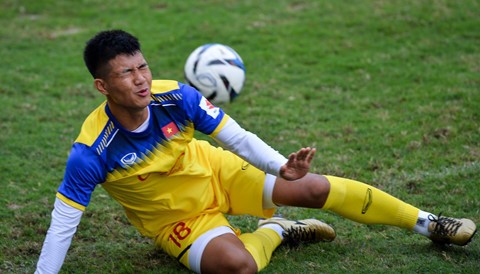 U23 Việt Nam hào hứng chơi đánh đầu cận thành tính điểm
