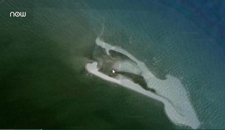 Xôn xao thông tin xuất hiện đảo cát ở biển Hội An