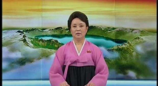 Người dẫn chương trình nổi tiếng của Truyền hình Trung ương Triều Tiên Ri Chun Hee