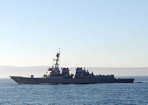 Tàu khu trục USS Peble của Mỹ. (Ảnh: Wikipedia)