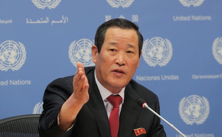 Đại sứ Triều Tiên tại Liên Hợp quốc Kim Song. (Ảnh: Reuters)