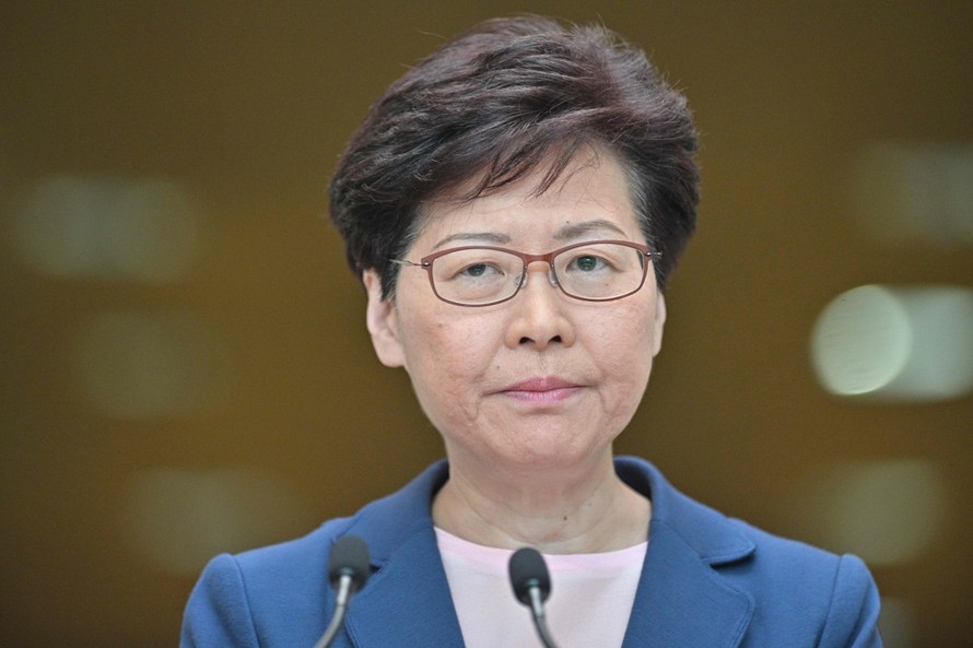 Trưởng đặc khu Hong Kong Carrie Lam. (Ảnh: SCMP)
