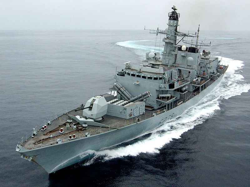 Tàu HMS Montrose của Anh. (Ảnh: Wikipedia)