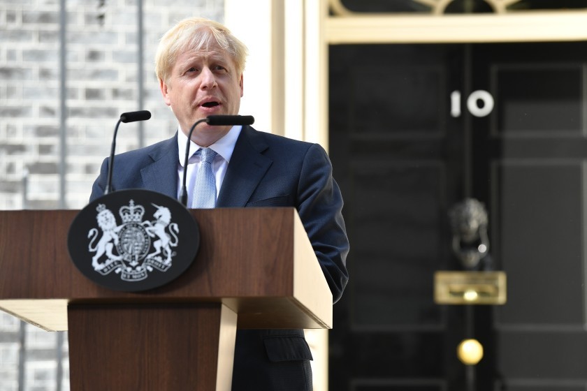 Tân Thủ tướng Anh Boris Johnson. (Ảnh: EPA)