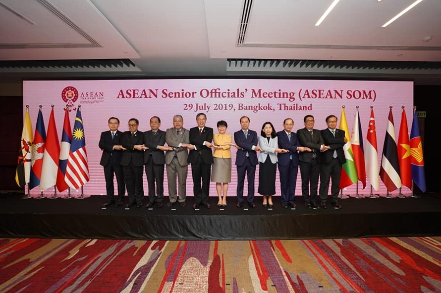 Các quan chức cấp cao Asean họp ngày 29/7 để trù bị cho Hội nghị các Bộ trưởng Ngoại giao Asean lần thứ 52 và các hội nghị liên quan