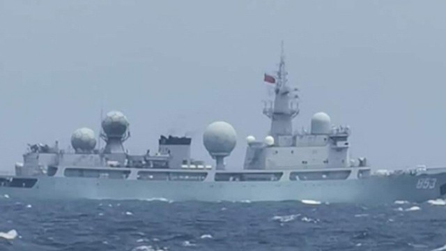 Philippines phát hiện 5 tàu chiến Trung Quốc đi vào vùng biển của họ trong tháng 7 và tháng 8 này. (Ảnh: Rappler)
