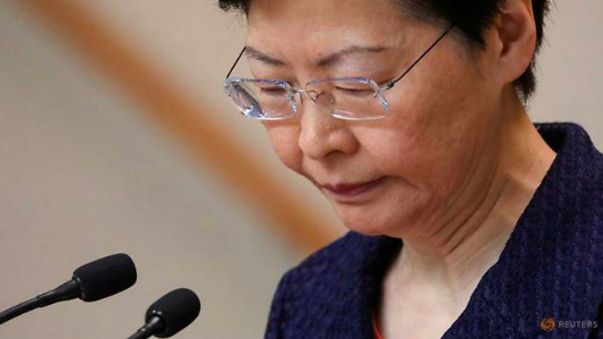 Trưởng đặc khu Hong Kong Carrie Lam. (Ảnh: Reuters)