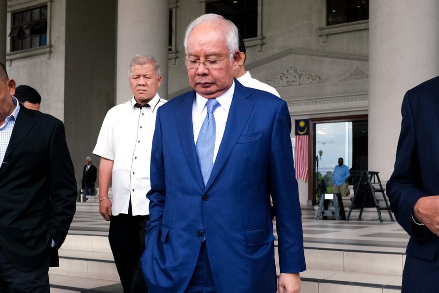 Cựu Thủ tướng Malaysia Najib Razak. (Ảnh: Bloomberg)
