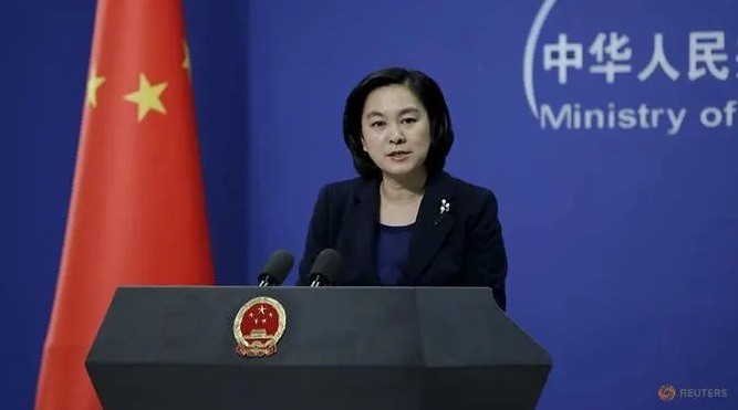 Phát ngôn viên Bộ Ngoại giao Trung Quốc Hoa Xuân Oánh. (Ảnh: Reuters)