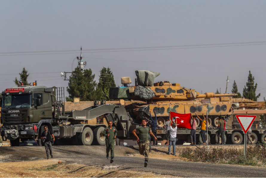 Thổ Nhĩ Kỳ đang triển khai chiến dịch tấn công vào đông bắc Syria. (Ảnh: EPA)