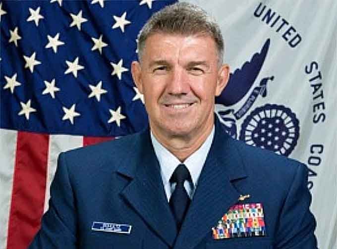 Tư lệnh Cảnh sát biển Mỹ Admiral Karl L. Schultz. (Ảnh: American Security Today)