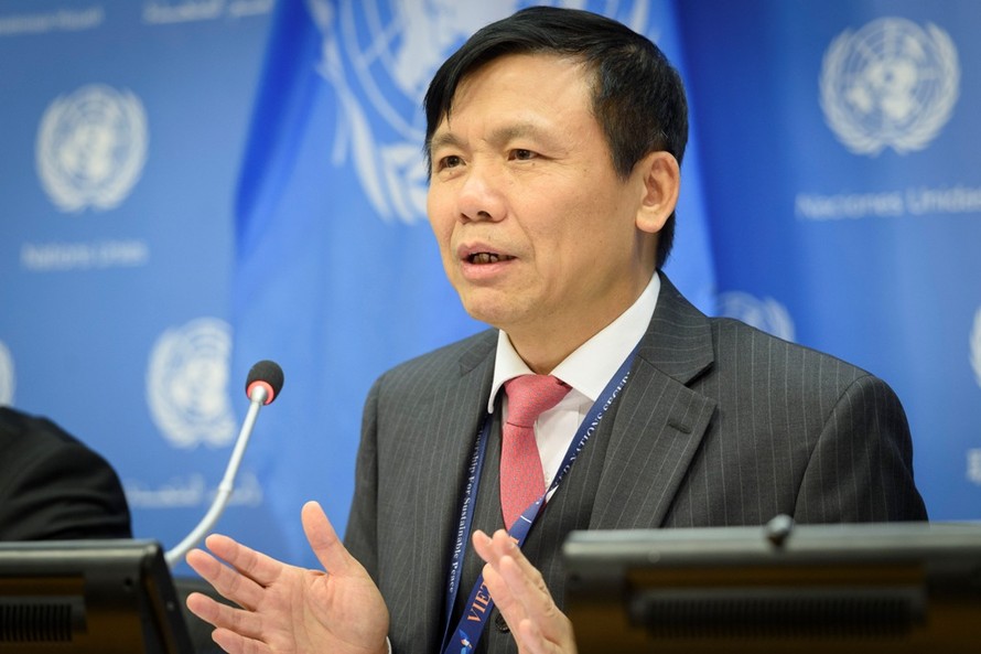 Đại sứ Đặng Đình Quý, Trường phái đoàn thường trực Việt Nam tại Liên Hợp quốc. (Ảnh: Mofa)
