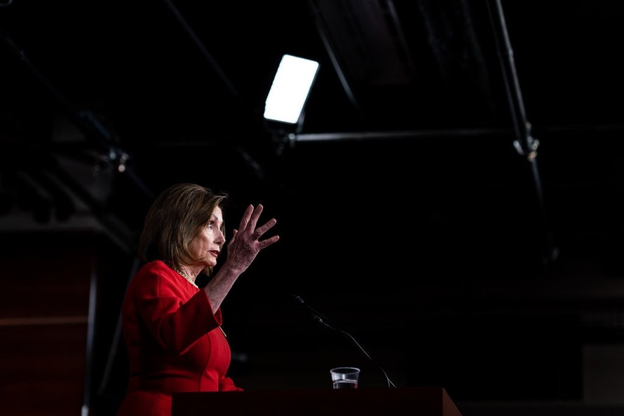 Chủ tịch Hạ viện Mỹ Nancy Pelosi. (Ảnh: NYT)