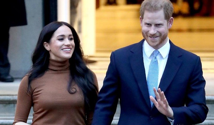 Hoàng tử Harry và Công nương Meghan. (Ảnh: CNN)