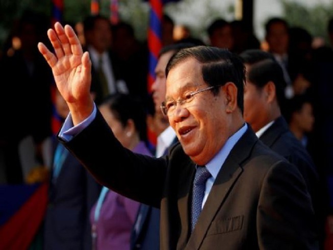 Thủ tướng Campuchia Hun Sen thăm Trung Quốc trong ngày 5/2