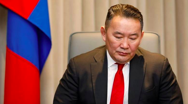 Tổng thống Mông Cổ Battulga Khaltmaa