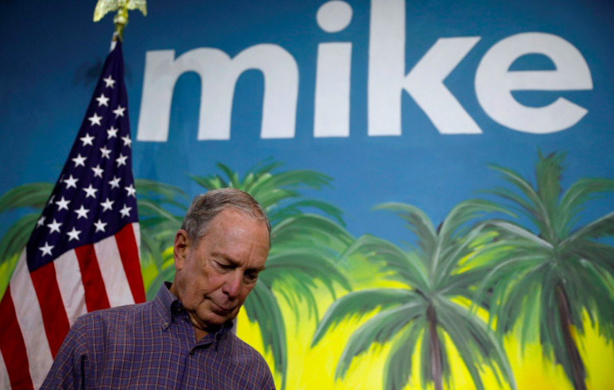 Ứng viên đảng Dân chủ Michael Bloomberg. (Ảnh: Reuters)