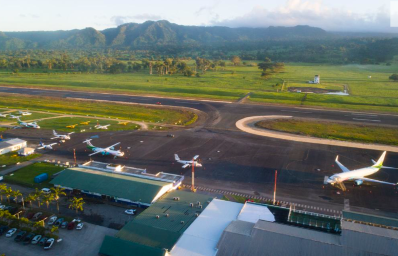 Quang cảnh sân bay Port Vila của Vanuatu (Ảnh: Dailypost.vu)