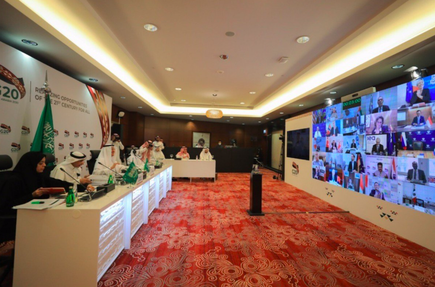 Các hội nghị trực tuyến của G20 năm nay do Ả-rập Xê-út chủ trì. (Ảnh: Xinhua)