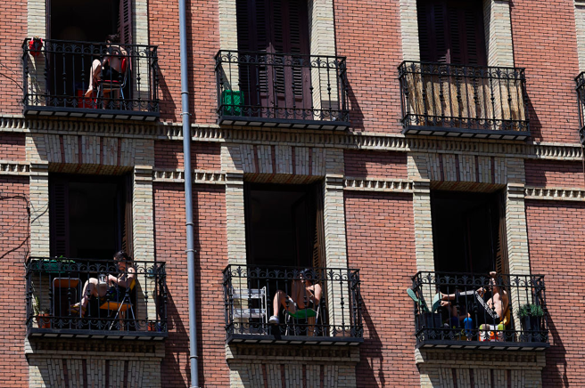 Người dân Tây Ban Nha sẽ được ra khỏi nhà để chơi thể thao từ đầu tháng 5. (Ảnh: Getty Images)