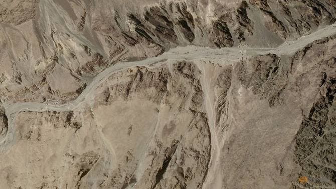 Khu vực biên giới trên dãy núi Himalaya giữa Ấn Độ và Trung Quốc. (Ảnh: Reuters)