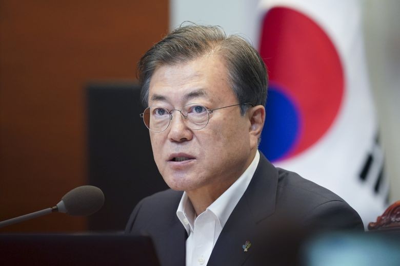 Tổng thống Hàn Quốc Moon Jae-in. (Ảnh: Reuters)