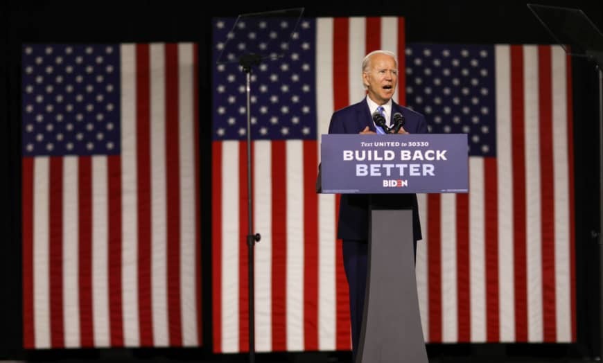 Cựu phó tổng thống Mỹ Joe Biden. (Ảnh: Reuters)