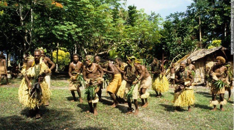 Dân Solomon nhảy điệu truyền thống. (Ảnh: CNN)