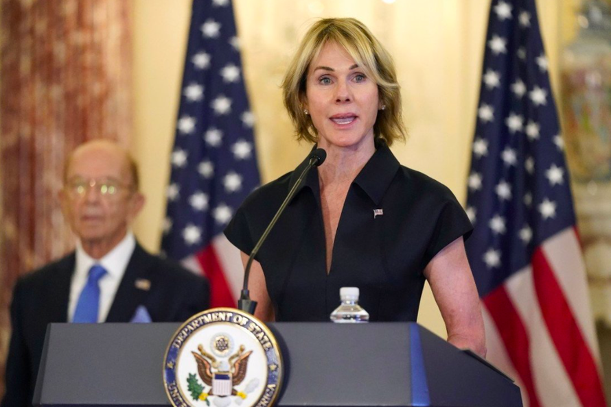 Đại sứ Mỹ tại LHQ Kelly Craft dự kiến đến Đài Loan trong ngày 13/1. (Ảnh: AP)