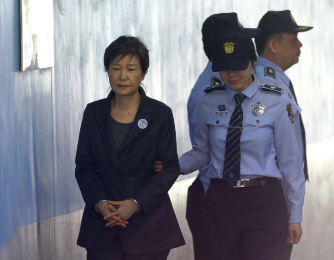 Bà Park Geun-hye. (Ảnh: AP)