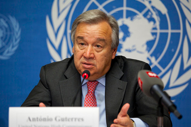 Tổng thư ký LHQ Antonio Guterres. (Ảnh: UN)