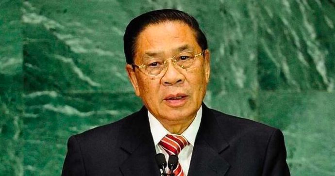 Nguyên Tổng bí thư, Chủ tịch nước Lào Choummaly Sayasone. (Ảnh: Alchetron)