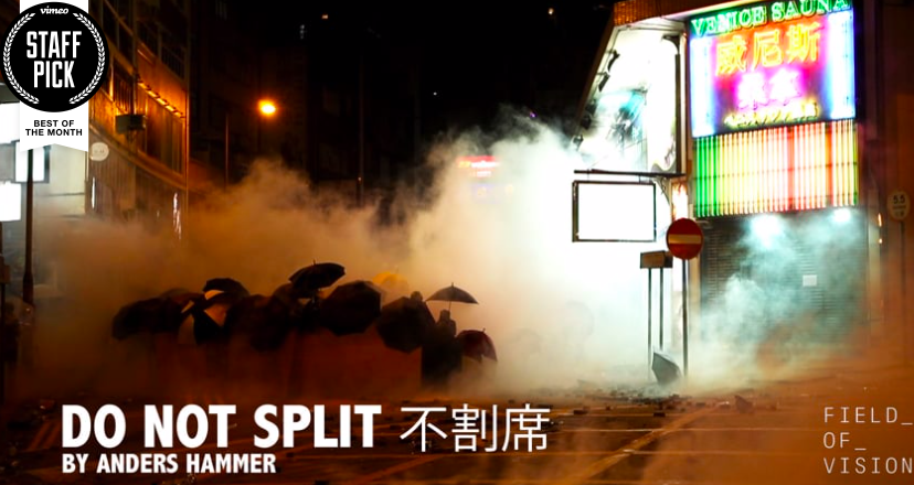 Phim Do Not Split nói về các cuộc biểu tình ở Hong Kong