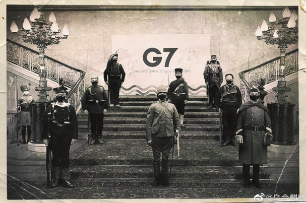 Bức ảnh hội nghị ngoại trưởng G7 bị chỉnh sửa