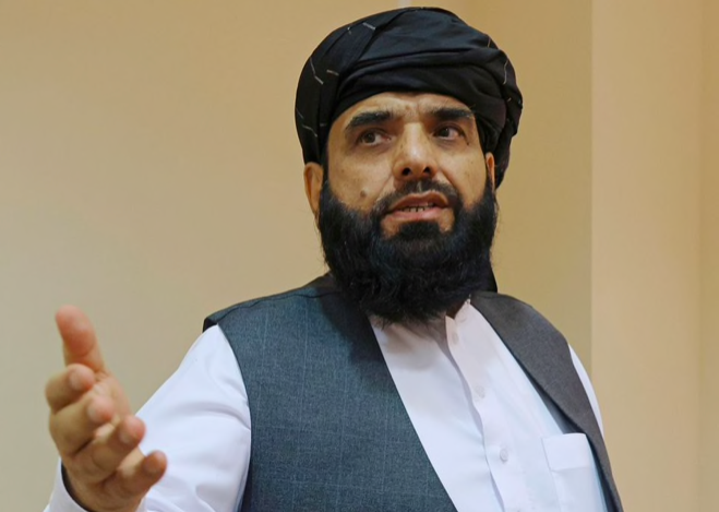 Phát ngôn viên Taliban Suhail Shaheen. (Ảnh: Reuters)