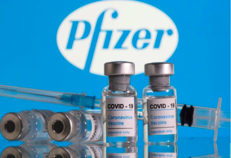 Vắc-xin COVID-19 của Pfizer. (Ảnh: Reuters)