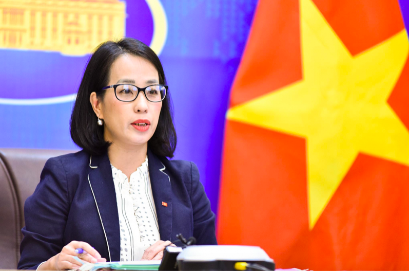 Phó phát ngôn viên Bộ Ngoại giao Phạm Thu Hằng