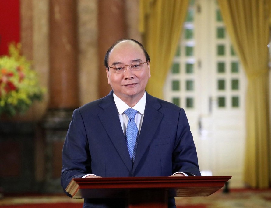 Chủ tịch nước Nguyễn Xuân Phúc. (Ảnh: Mofa)