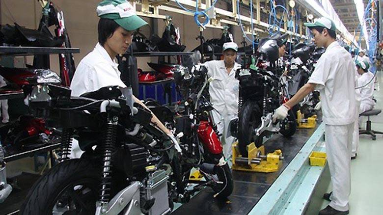 Ngoài vai trò là thị trường lớn thứ 4 trên thế giới thì Việt Nam cũng là quốc gia có ngành sản xuất xe máy thuộc top đầu. Ảnh: Đức Thọ.
