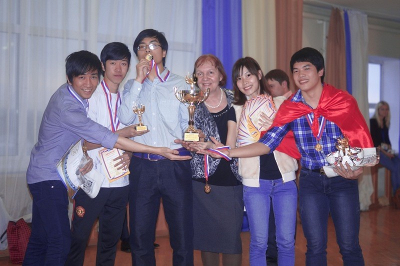 Sinh viên Việt giành hạng cao tại Olympic mùa Đông Belgorod